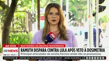 PL da Dosimetria: Tarcísio ignora veto de Lula e Ramuth critica presidente; Jess e Motta comentam
