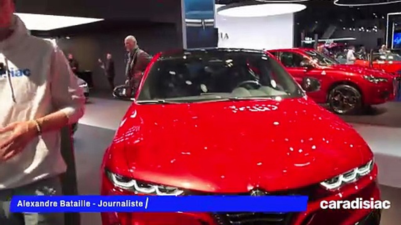 L'Alfa Romeo Tonale restylé est présent à Bruxelles