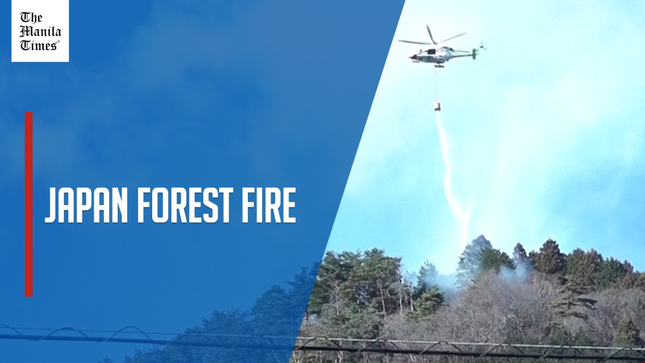 Evacuation orders issued as forest fire spreads in central Japan