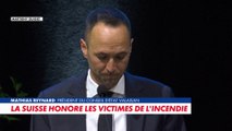 Mathias Reynard : «Il ne s'est pas passé un seul instant sans que nous ne pensions à vous»