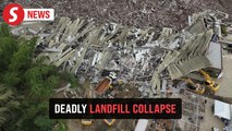Landslide at Cebu landfill in the Philippines leaves one dead, several injured