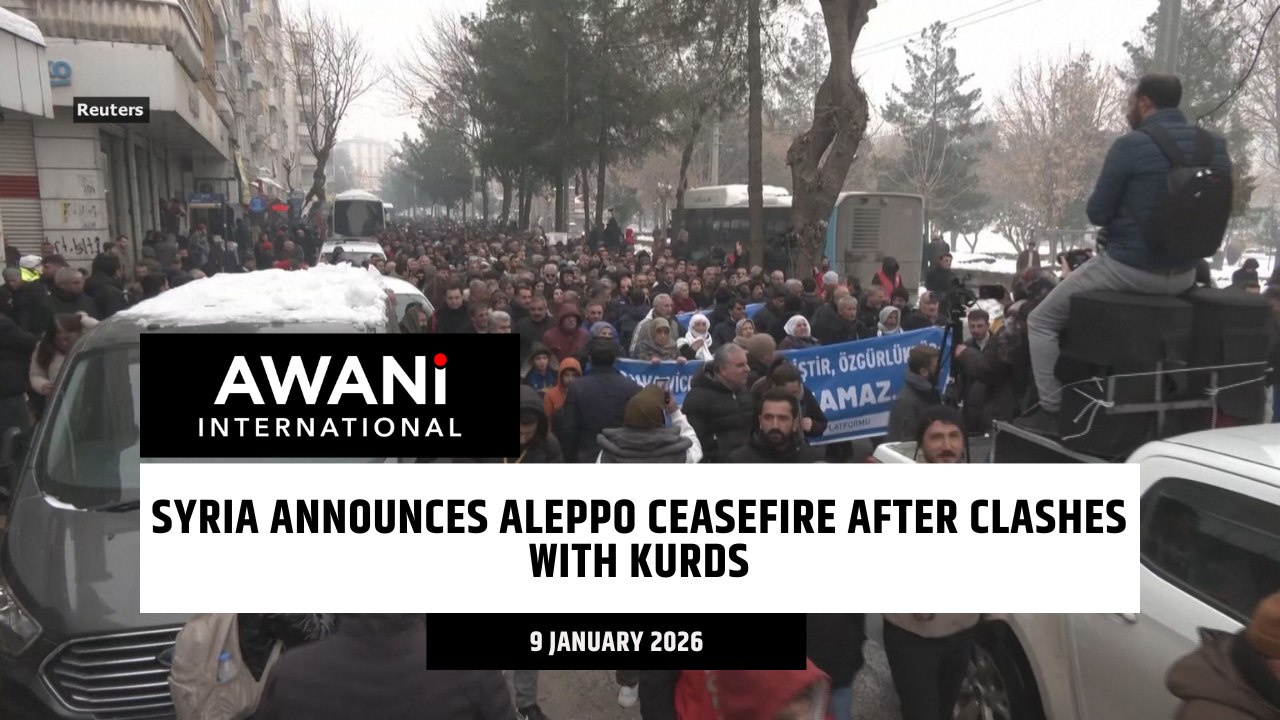 Syria announces Aleppo ceasefire after clashes with Kurds