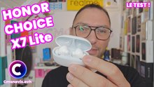 J'ai testé les oreillettes HONOR CHOICE Earbuds X7 Lite