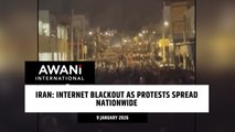 Internet blackout in Iran as protests spread nationwide