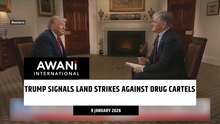 Trump signals land strikes against drug cartels