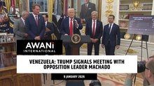 Trump to meet with Venezuela’s opposition leader Machado next week
