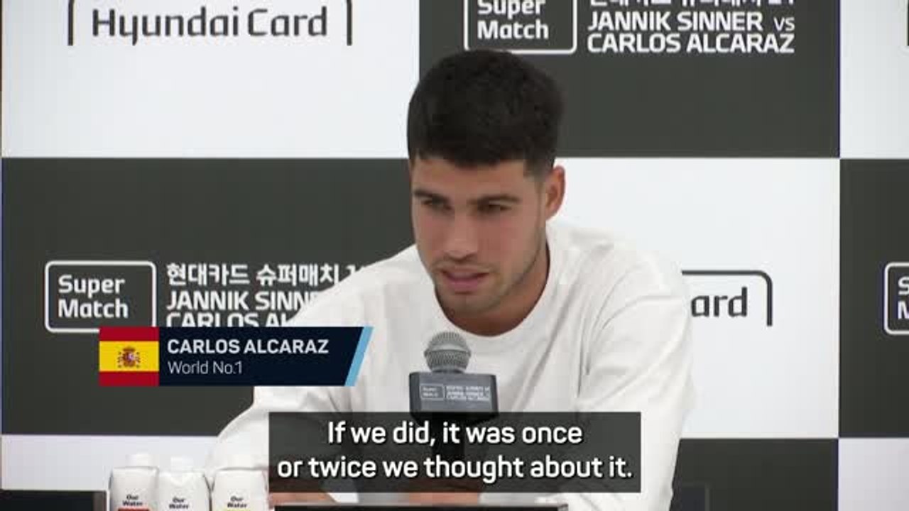 Alcaraz and Sinner tease potential doubles partnership