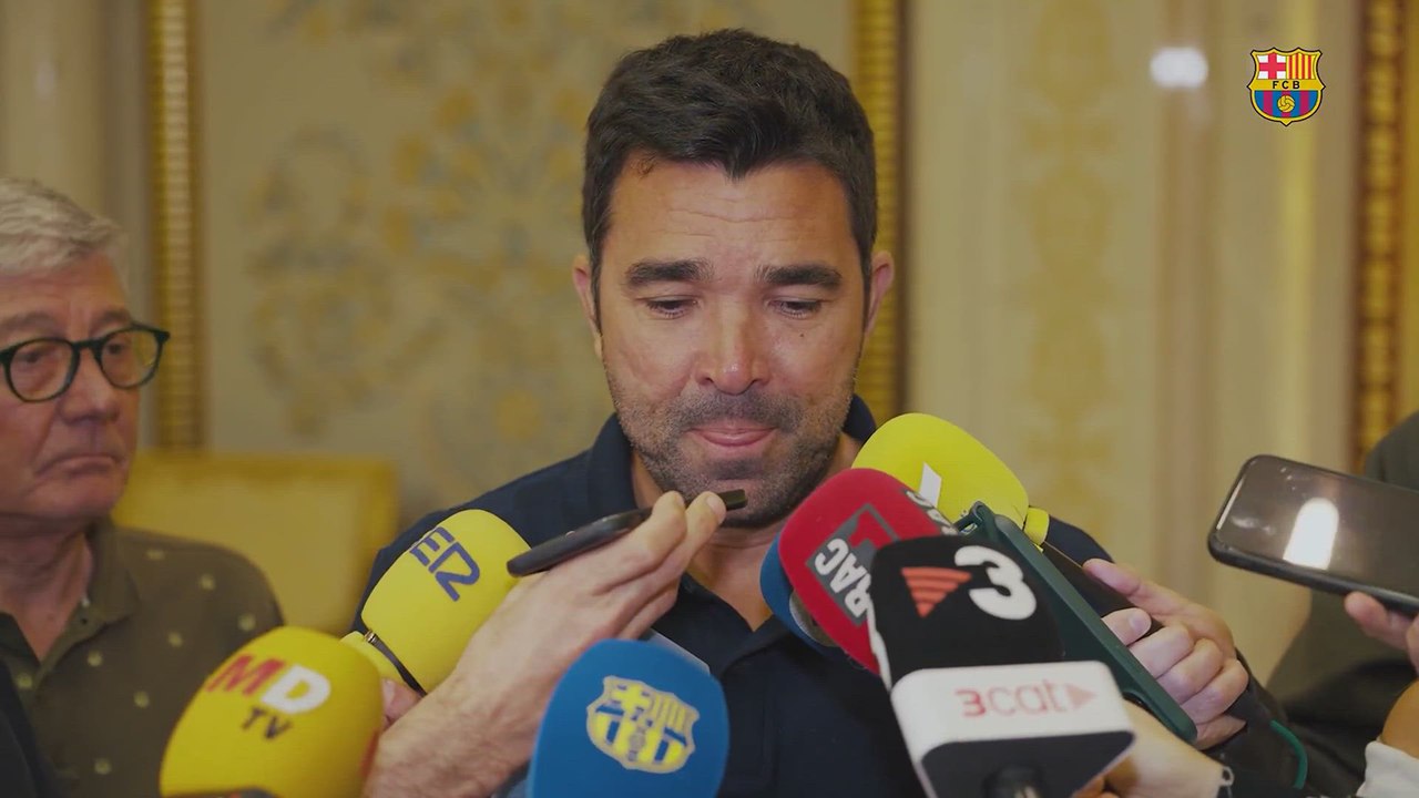 Deco confirma el fichaje de Cancelo: "Estaba lo...