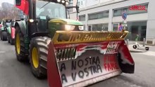 Mercosur, a Milano trattori in piazza Duca d'Aosta con lo slogan 'Difendiamo il Made in Italy'