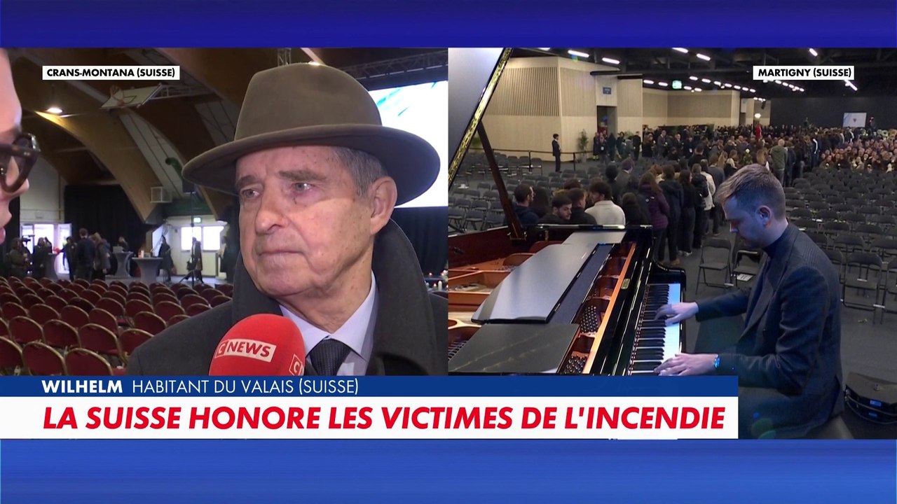 Wilhelm, habitant du Valais : «J’ai été très impressionné par cette cérémonie»