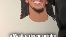 🇹🇳 Wadi, ce jeune peintre tunisien, entre foot et manga !