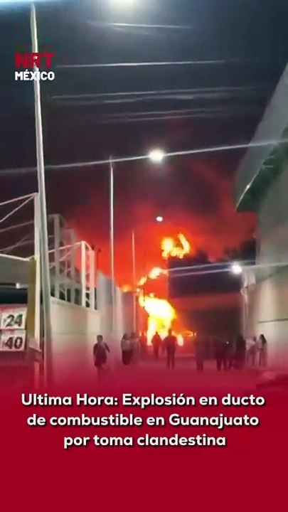 ⚠️🔥 Una expl0sión sacudió a vecinos de Villagrán, Guanajuato, tras un incidente en un ducto de combustible. Versiones iniciales apuntan a una posible ordeña ilegal 💥🚓