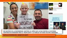 Santino, el niño posadeño que lucha contra la leucemia y su familia ya pueden volver a Misiones