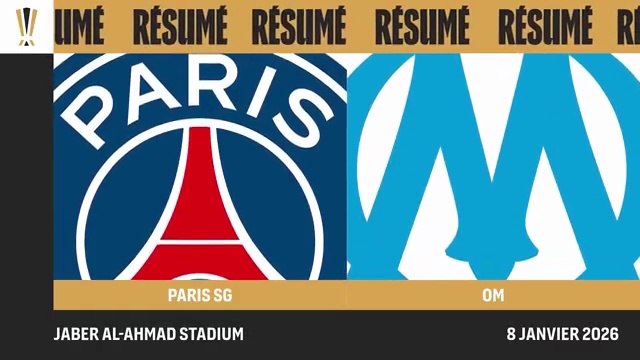 Football : Trophée des Champions 2025 Finale PSG - OM Grâce à un Chevalier XXL, le PSG RENVERSE lOM aux TIRS AUX BUTS TROPHÉE DES CHAMPIONS 2025