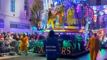 2025 Bridgwater Carnival shines bright as 'Ramblers' float captivates the crowd