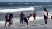 Demichelis y su familia rescatados en Punta del Este