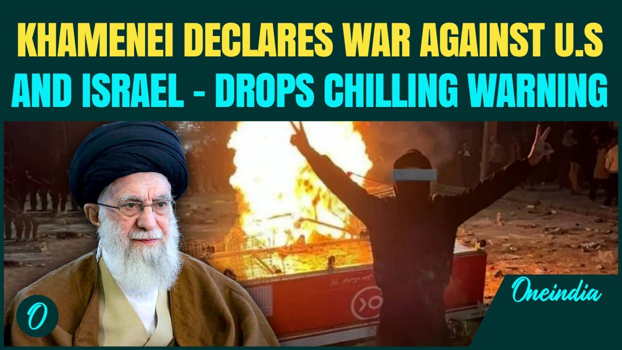 FULL VIDEO: Iran’s Khamenei LASHES OUT At Trump, Netanyahu as Iran Protests TURN BLOODY | WATCH