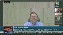 Latin America leaders condemn the kidnapping of pres. Nicolas Maduro and his wife Cilia Flores