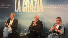 Paolo Sorrentino, Toni Servillo e Anna Ferzetti presentano in anteprima "La Grazia": storia d'amore e verità
