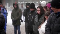 Minute of silence in Switzerland for victims of Crans-Montana fire