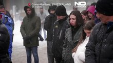 Minute of silence in Switzerland for victims of Crans-Montana fire