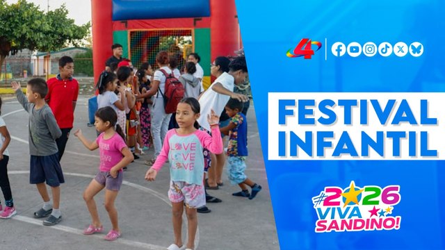 Festival Infantil en Villa Guadalupe: Juventud Sandinista celebra con alegría en Managua 🎈