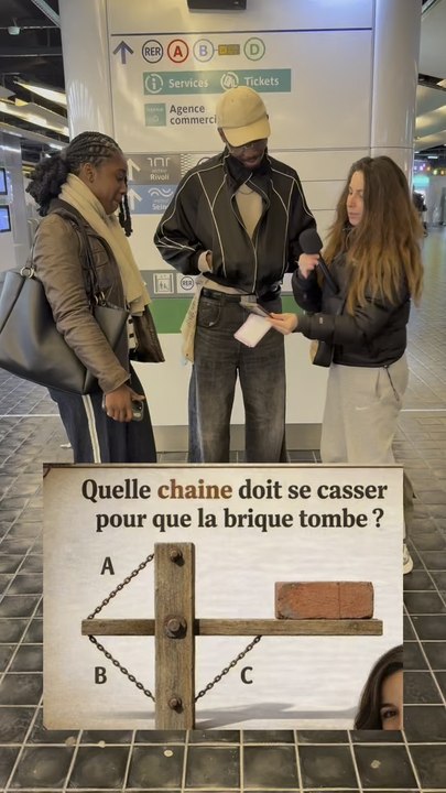 Quelle chaîne tu dois enlever