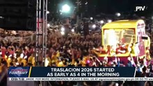 #Traslacion2026 started as early as 4:00 in the morning