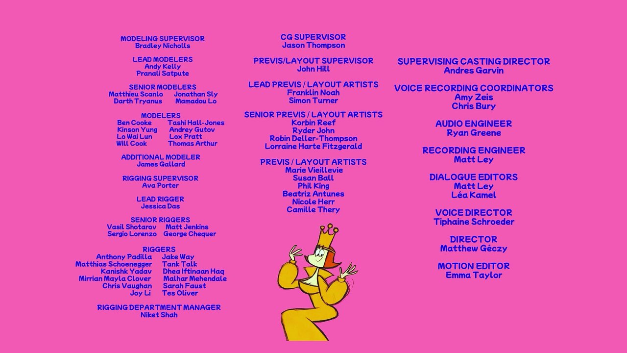 The King Arthur Show! Season 2 End Credits of 20 episodes 2026 or 2027