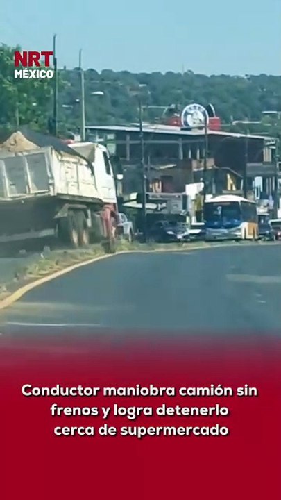 🚛 Gracias a la pericia del chofer, un camión que perdió los frenos no terminó en tragedia. La empresa anunció que recibirá un reconocimiento especial por su valentía y experiencia 🙌