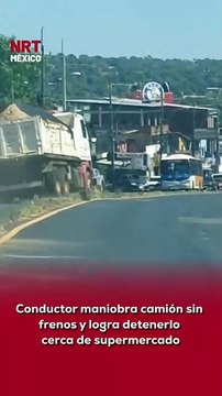 🚛 Gracias a la pericia del chofer, un camión que perdió los frenos no terminó en tragedia. La empresa anunció que recibirá un reconocimiento especial por su valentía y experiencia 🙌