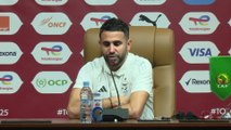 Riyad Mahrez, Algeria captain onference ahead of facing Nigeria in the Last 8 of the TotalEnergies CAF Africa Cup of Nations Morocco 2025: