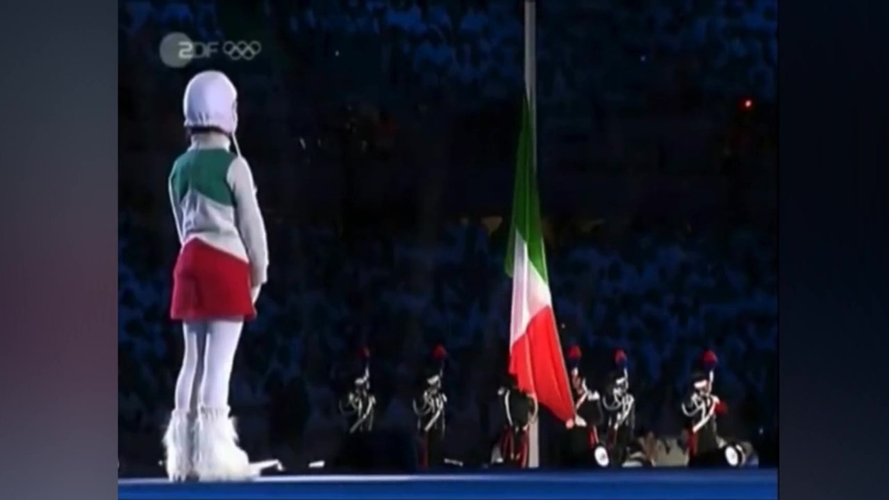 L’Inno di Italia alle Olimpiadi 2006 di Torino. L'esibizione straordinaria di Eleonora Benetti