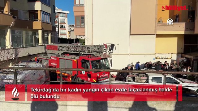 Tekirdağ'da bir evde yangın çıktı! Ekipler gördükleri manzara karşısında şoke oldu