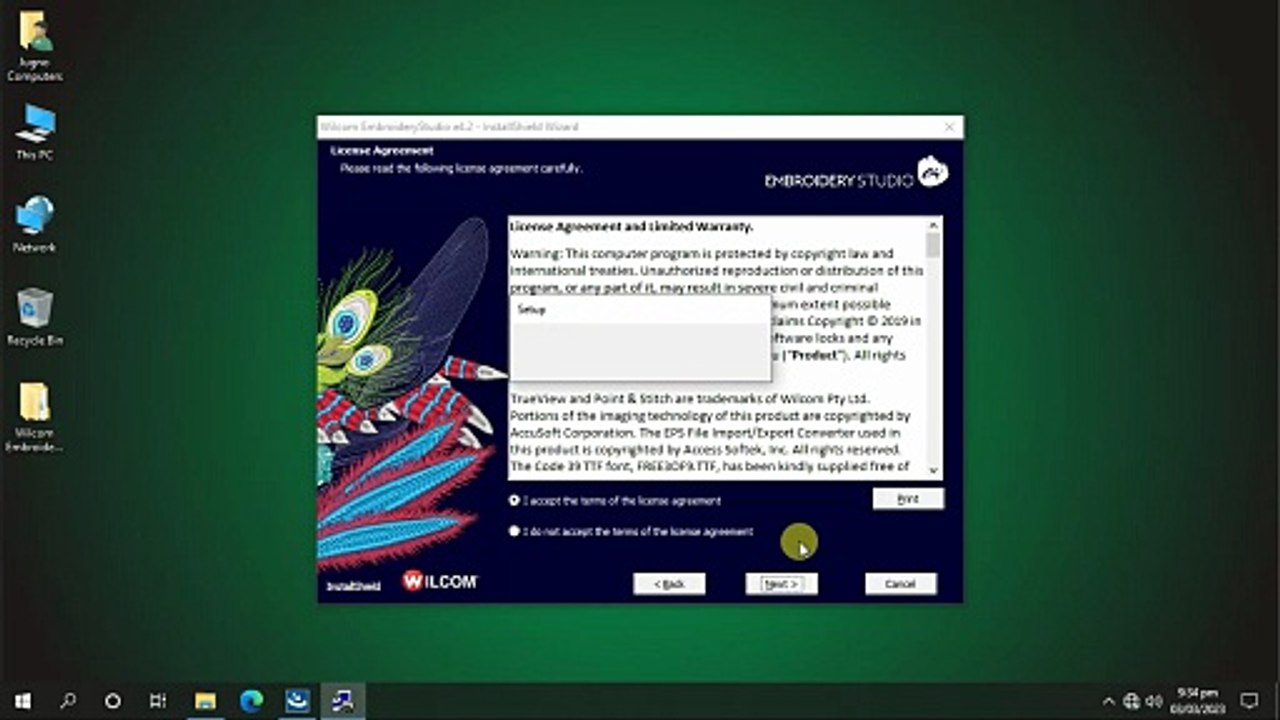 Wilcom Embroidery Studio e4.2 for Windows 10