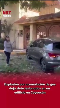 ⚠️🏢 Una fuga y acumulación de gas provocó una fuerte expl0sión en un edificio de Coyoacán. Al menos siete personas resultaron les1onadas y fueron atendidas por cuerpos de emergencia 🚑. Autoridades evalúan los d@ños en los departamentos afectados.