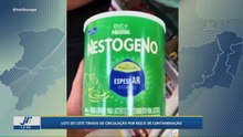 Lote de leite tirado de circulação por risco de contaminação