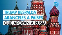 Trump apoya el proyecto de ley de aranceles del 500% a los países que apoyen a Rusia