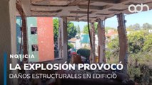 La explosión provoco daños estructurales y dejó 5 personas lesionadas