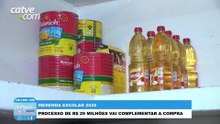 Cascavel realiza licitação para compra de alimentos para merenda escolar