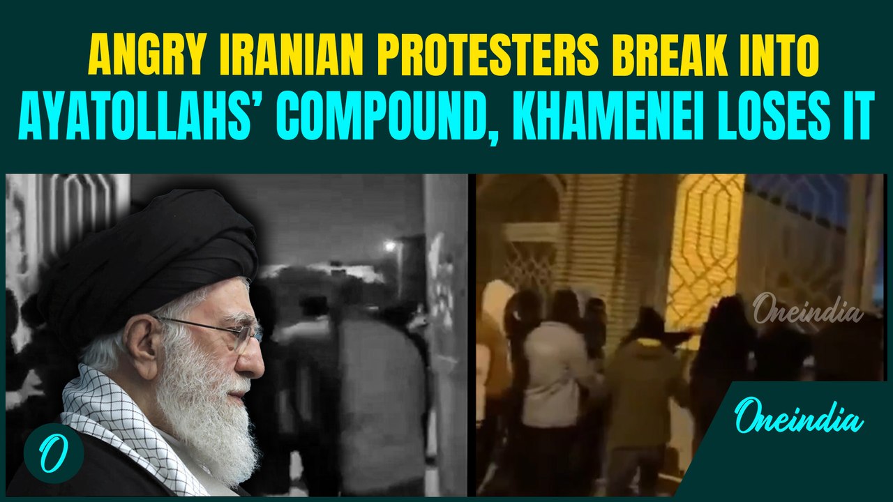 Khamenei’s HOME ATTACKED? Protesters STORM Ayatollah Compound  as Leader BLASTS ‘Trump-Loving’ Mob