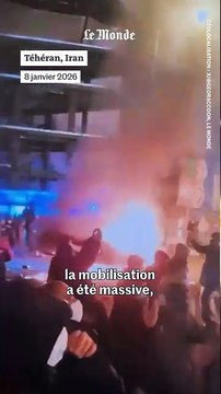 Manifestations en Iran : ce que montrent les images vérifiées par « Le Monde »