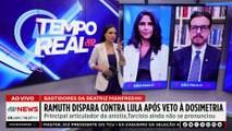 PL da Dosimetria: Ramuth dispara contra Lula após veto ao projeto | TEMPO REAL