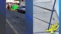 Registro roto de Telmex pone en riesgo en el centro | CPS Noticias Puerto Vallarta