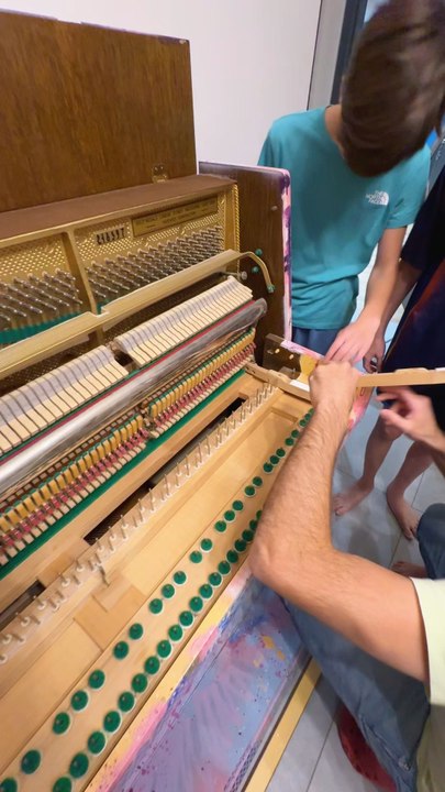 T’es déjà vu l’intérieur d’un piano ?