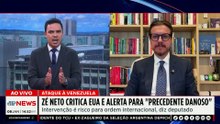 Zé Neto critica ataque dos EUA à Venezuela e alerta para ‘precedente danoso’ | TEMPO REAL