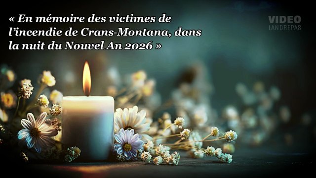 Incendie de Crans-Montana en suisse - Hommage aux victimes de Crans-Montana
