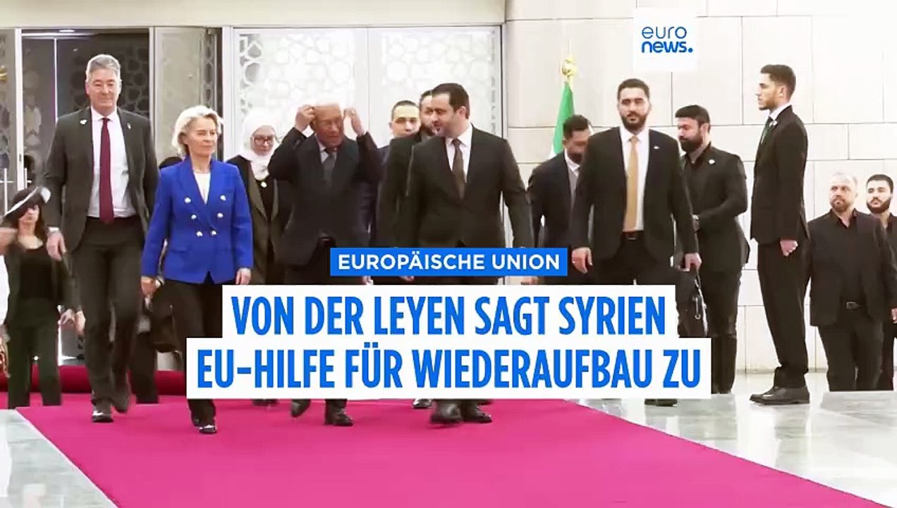 EU will Wiederaufbau in Syrien mit 620 Millionen Euro unterstützen
