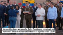 rinden homenaje a soldados caídos en ataque de EEUU