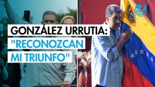 González Urrutia pide que se reconozca su victoria contra Maduro en las elecciones de Venezuela